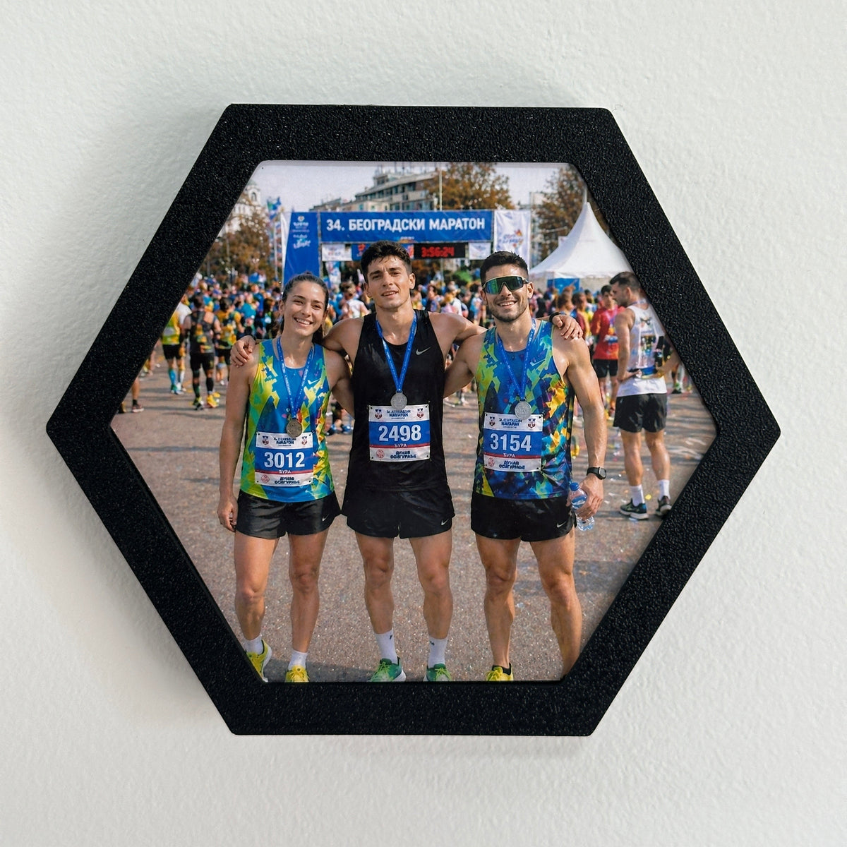 Modul za fotografiju u modularnom zidu za medalje