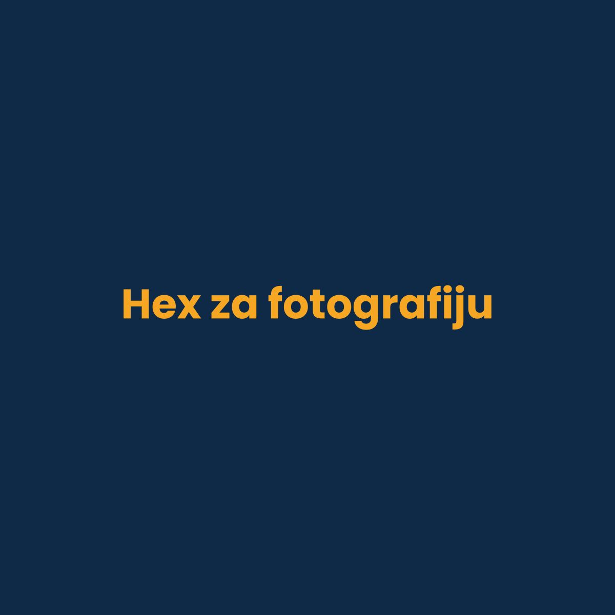 Hex modul za fotografiju - nemo studio